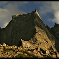 piz badile - szklana góra