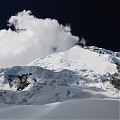 Chmury nad Huascaran Sur